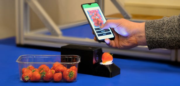 네덜란드 스타트업 원서드의 식품 완숙도 검사기.