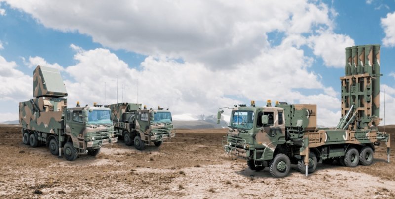 LIG넥스원은 지난해 아랍에미리트(UAE)에 4조원 규모의 중거리지대공요격체계 '천궁-II(M-SAM II)' 수출 계약을 체결, 기술력을 인정받았다. 사진은 LIG넥스원 '천궁-II'. LIG넥스원 제공