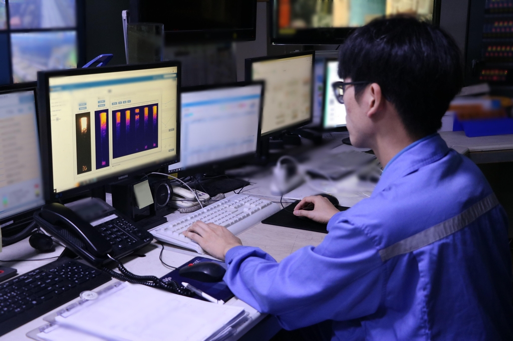 코크스오븐 자동 연소 제어 시스템